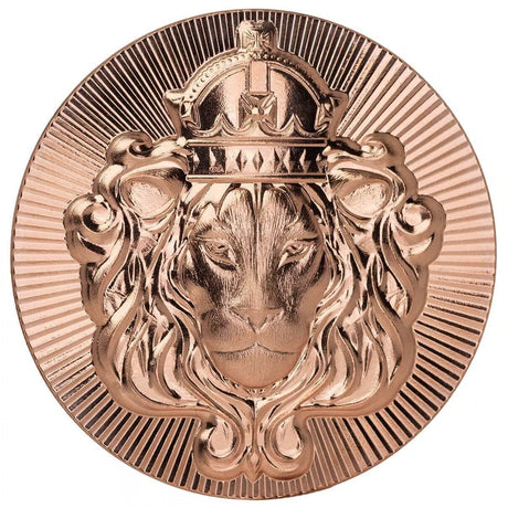 United States of America 2026 TUBE of 20 x 1 AVDP oz Copper LION STACKER Scottsdale Mint Convex