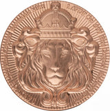 United States of America 2026 TUBE of 20 x 1 AVDP oz Copper LION STACKER Scottsdale Mint Concave