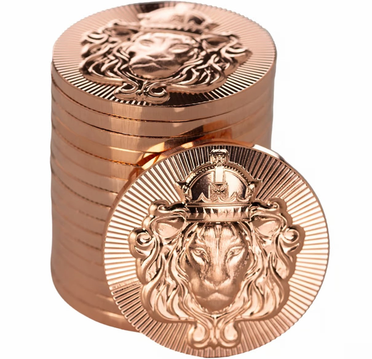 United States of America 2026 TUBE of 20 x 1 AVDP oz Copper LION STACKER Scottsdale Mint STACK