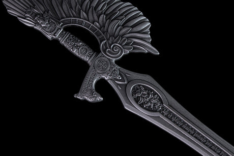 KOMSCO South Korea 2024 SWORD OF SAINT GABRIEL (Single handed Sword) - Angel Sword Antique Silver Stacker
