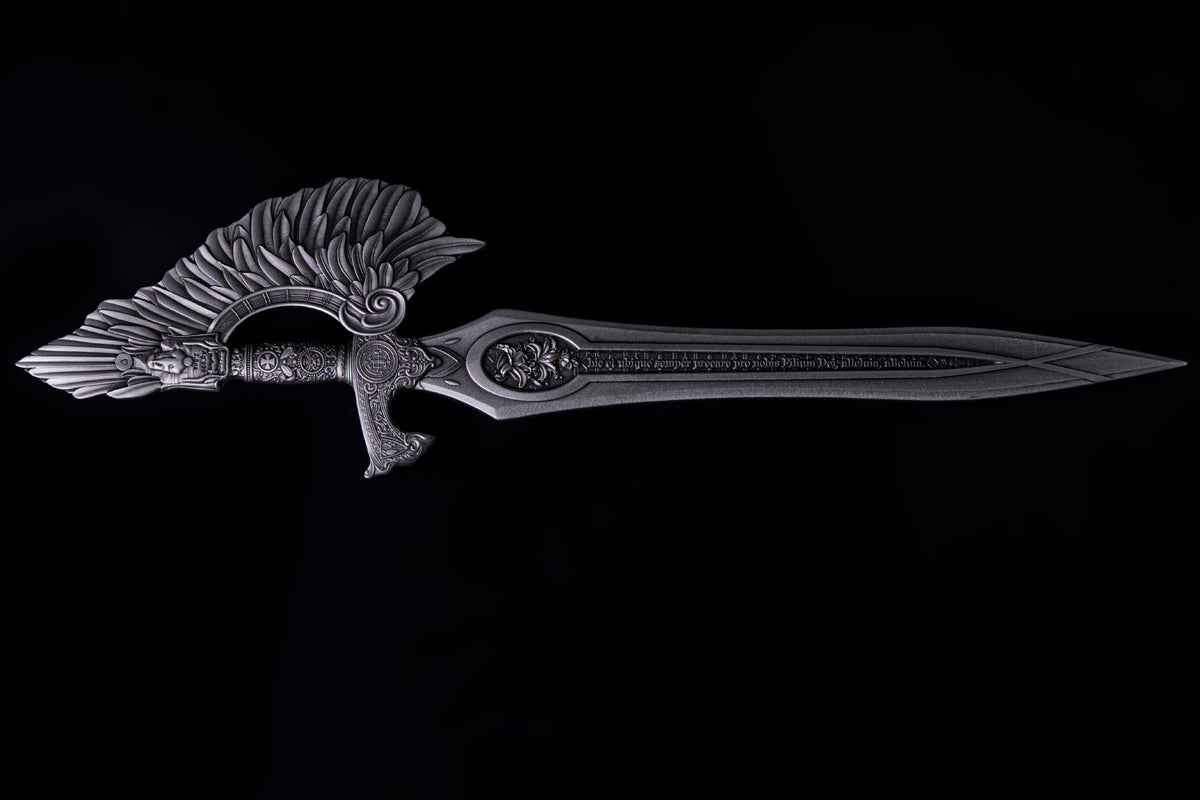 KOMSCO South Korea 2024 SWORD OF SAINT GABRIEL (Single handed Sword) - Angel SwordSilver Stacker