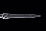 KOMSCO South Korea 2024 SWORD OF SAINT GABRIEL (Single handed Sword) - Angel Sword 2.5 oz .999 Antique Silver Stacker Detail