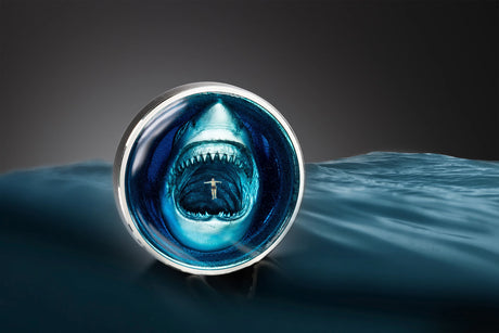 Palau 2024 $10 THALASSOPHOBIA Phobias 2 Oz .9999 Silver Coin CIT Smartminting®