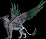 PRE -ORDER KOMSCO South Korea 2025 Mythical Beasts The Griffin 2 oz .999 Antiqued Silver Shaped Colorized Stacker
