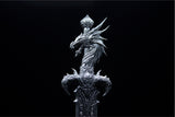KOMSCO South Korea 2024 The Sword of Chiwoo 2.5 oz .999 Silver Antiqued Shaped Coin