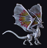 PRE-ORDER KOMSCO South Korea 2024  Mythical Beasts Dragon Stacker 3 oz .999 Antiqued Silver
