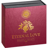Cameroon 2026 2000F Eternal Love Celestial Beauty 1 oz .999 Antiqued Silver Coin