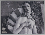 Chad 2023 10000 Francs The Birth of Venus 33.5 oz Copper Core 2 oz .999 Silver High Relief Coloured Coin Only 333 Minted