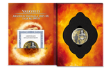 Germania 2025 5 Mark VALKYRIES: ARNHILD VALHALLA 1oz High Relief .9999 Silver Black and Gold