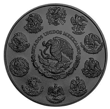 Mexico 2024 1 Onza Libertad SANTA MUERTE Silver 1oz .9999 Coloured Coin