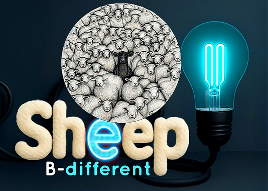 Niue 2025 $2 SHEEP B-Different High Relief 2 oz .999 Antique Silver Coin