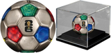 Solomon Islands 2026 $10 FIFA SPHERICAL FOOTBALL 3 Oz .999 Antique Silver Coin