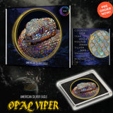 PRE-ORDER USA 2024 $1 American Eagle Opal Viper Snake - 1 Oz Gold Glided .999 Silver Coin 100 made