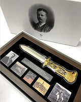 Samoa 2025 $5 Theodore Roosevelt's Hunting Knife 2 oz Pure Silver Coin