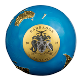 Barbados 2023 $5 BLUE MARBLE Glow in the Dark Planet Earth 3 Oz Silver Coin