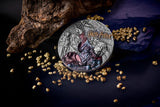 Niue 2025 $5 HARRY POTTER AND THE GOBLET of FIRE 2 Oz Coloured Antique Silver Styled reverse