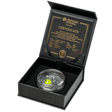 Cameroon 2023 2000 Francs CFA Wizard 2 oz .999 Antique Silver High Relief Fluorescent Silver Coin
