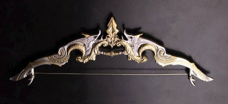 PRE-ORDER KOMSCO South Korea 2025 DIVINE WEAPONS Crescent Bow 2 oz .999 Gilded Antiqued Silver Stacker