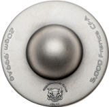 Chad 2024 5000 Francs CFA Levitating UFO Flying Saucer 20g .999 Silver Coin with Big Earth Launch Pad Obverse