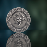 Cameroon 2025 5000 Francs CFA THE BACCHANALIA Celestial Beauty 5oz .999 Antique finish Silver Coin