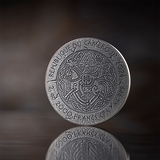 Cameroon 2026 2000 Francs ROLAND OF NORMANDY: The Way to Valhalla 2oz .999 Antique finish Silver