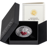 Cameroon 2026 2000F Eternal Love Celestial Beauty 1 oz .999 Antiqued Silver Coin