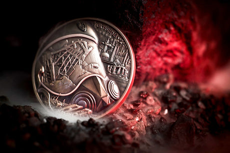 Niue 2024 $5 FUKUSHIMA - HUMAN TRAGEDIES 2 oz .999 Silver UV Highlights