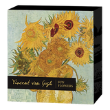 Niue 2023 $2 TREASURES of the WORLD Vincent Van Gogh Sunflowers 2 oz Silver