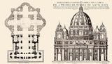 Gabon 2025 1000 Francs  SAN PIETRO IN VATICANO Full Sculpture 1 Oz Silver Coin