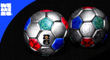 Solomon Islands 2026 $10 FIFA SPHERICAL FOOTBALL 3 Oz .999 Antique Silver Coin