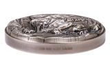 Republique du Tchad 2021 10000 Francs Binding of Fenrir 2 Oz Antiqed Silver 11.5 oz Copper Coin