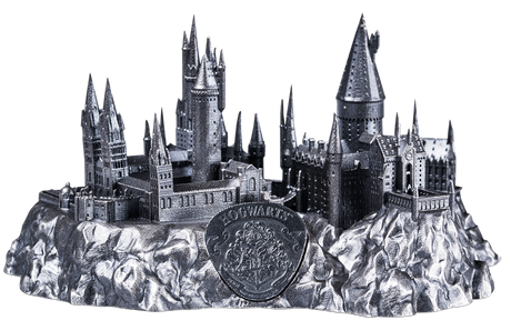 Samoa 2025 $10 HARRY POTTER HOGWARTS CASTLE 5oz .999 Silver Coin