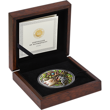 Cameroon 2026 2000 Francs DRYAD- Nature Spirits - 2 oz Antique finish .999 Silver Coin