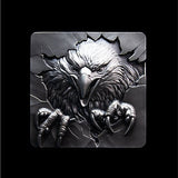 KOMSCO South Korea 2025 Furious Beasts EAGLE 2 oz .999 Silver Antique Stacker