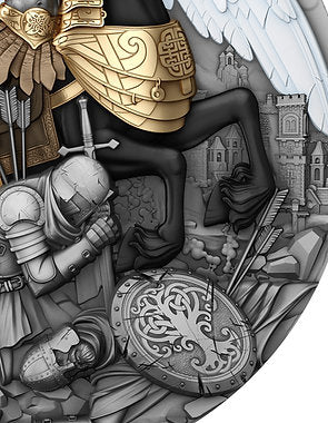 Niue 2025 $5 VALKYRIE - 2oz .999 High Relief Silver Coin