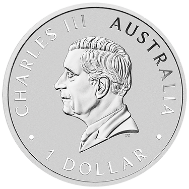 PRE-ORDER Australia 2025 $1 KOOKABURRA WMF Berlin Colorized with Amplemann Privy .9999 1 oz Silver
