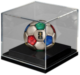 Solomon Islands 2026 $10 FIFA SPHERICAL FOOTBALL 3 Oz .999 Antique Silver Coin