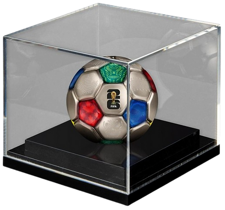 Solomon Islands 2026 $10 FIFA SPHERICAL FOOTBALL 3 Oz .999 Antique Silver Coin