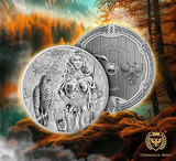 GERMANIA MINT 2025 5 MARK VALKYRIES: ARNHILD 1 OZ .9999 SILVER BU
