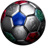 Solomon Islands 2026 $10 FIFA SPHERICAL FOOTBALL 3 Oz .999 Antique Silver Coin