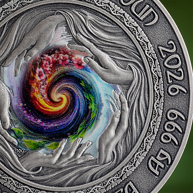 Cameroon 2026 2000 Francs DRYAD- Nature Spirits - 2 oz Antique finish .999 Silver Coin