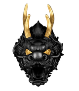 Samoa 2024 $5 3D Dragon Head Black Ruthenium & Gold Enhanced 3oz Silver Coin