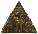 Djibouti 2026 200 Francs PYRAMIDS OF GIZA - 3 Coin Set - 6 oz .999 Antique Silver Coins