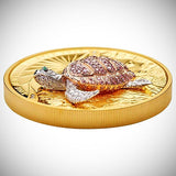 Australia 2024 $2500 The Jewelled Turtle -Masterpieces Series 10oz .9999 Gold Proof with Argyle Pink Diamonds™ Coin Perth Mint
