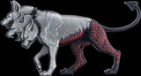 PRE-ORDER KOMSCO South Korea  2025  Mythical Beasts The Cerberus Stacker 2 oz .999 Antiqued Silver