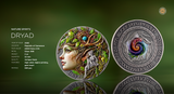 Cameroon 2026 2000 Francs DRYAD- Nature Spirits - 2 oz Antique finish .999 Silver Coin