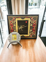Roman Booteen's Banksy Authorized Replica  1/10oz .999 Gold Original Silver Morgan Dollar
