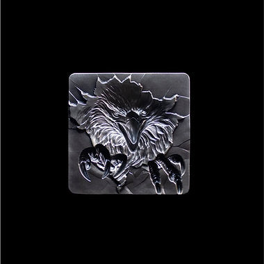 KOMSCO South Korea 2025 Furious Beasts EAGLE 2 oz .999 Silver Antique Stacker