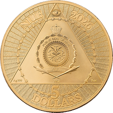 Niue 2026 $5 UNITED WE STAND 250 Years of U.S. Independence 2oz .999 Antique Silver