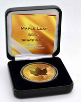 Canada 2024 $5 MAPLE LEAF SPACE GOLD Edition 1 Oz .9999 Silver Coin
